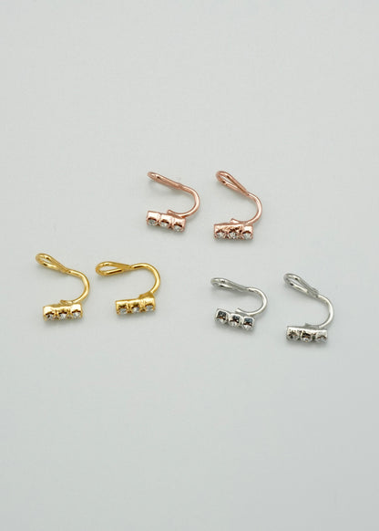triple zir ear cuff & earring