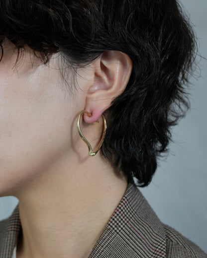 mate heart hoop pierce