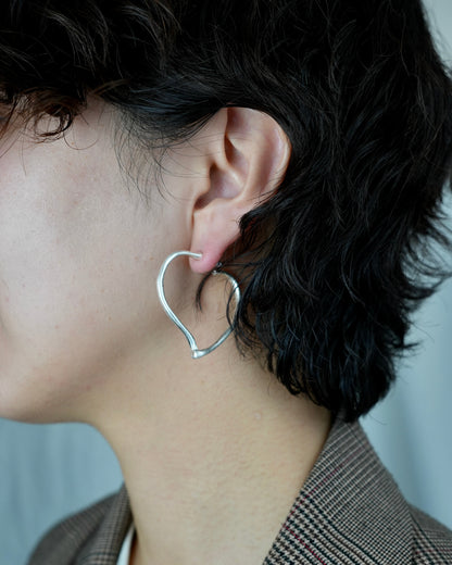 mate heart hoop pierce