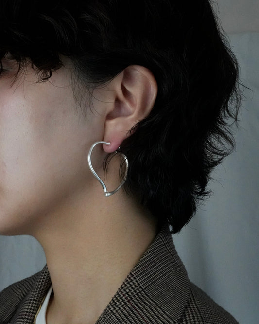 mate heart hoop pierce