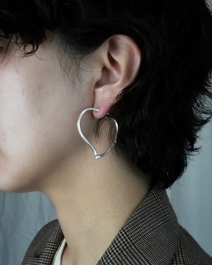 mate heart hoop pierce