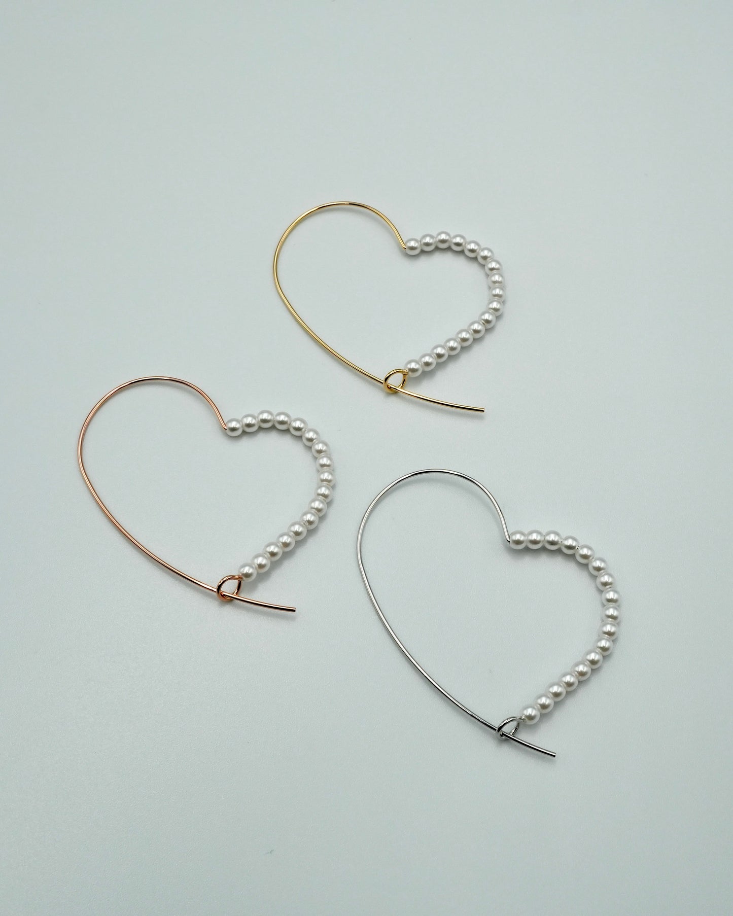 heart hook pearl pierce