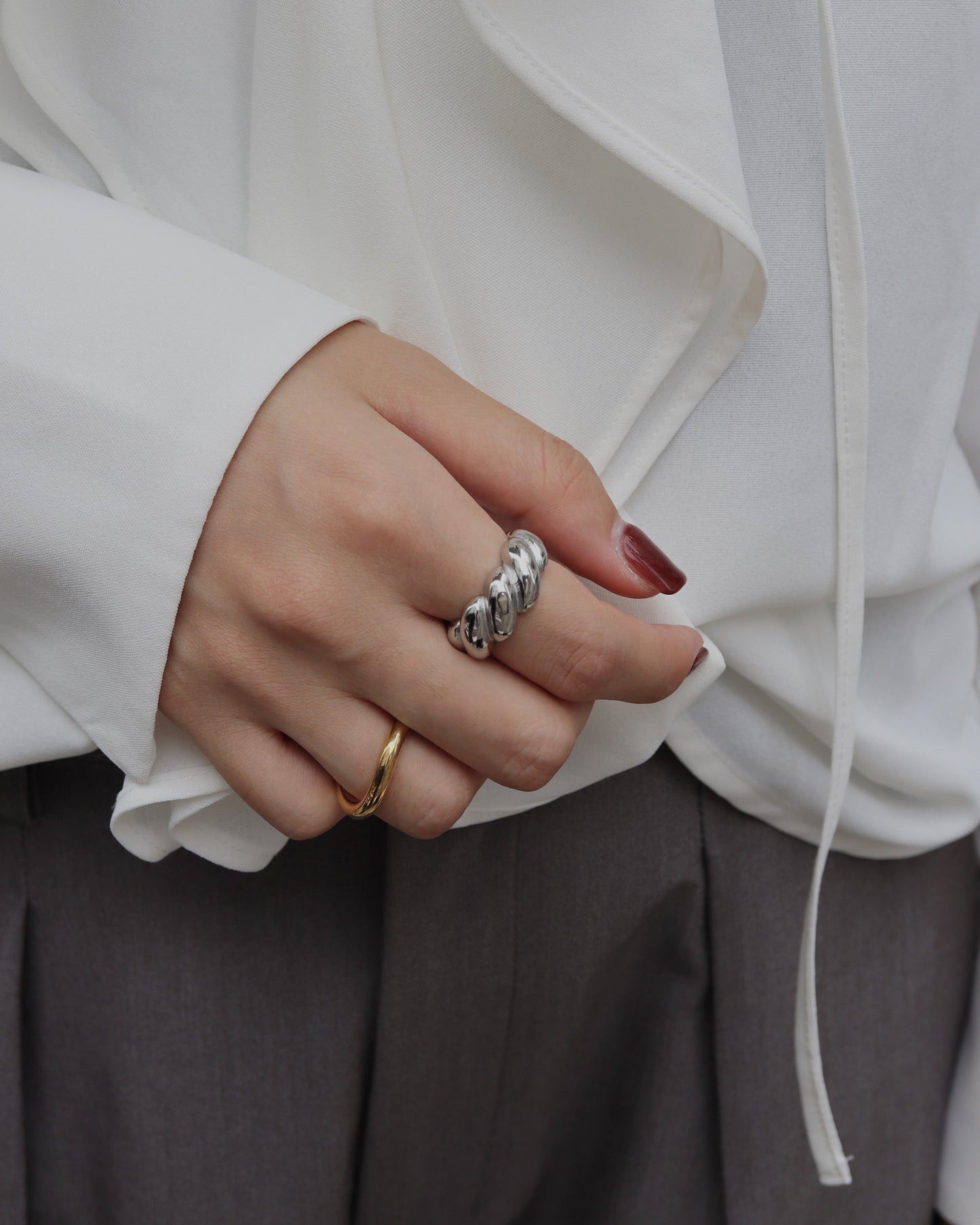 volume rope stainless ring（stainless steel）
