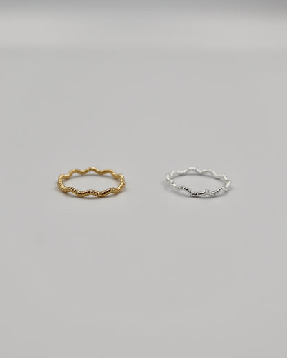 jagged sparkle ring