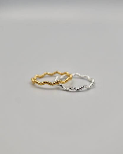 jagged sparkle ring