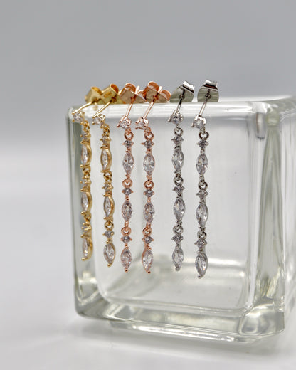 zir line pierce & earring