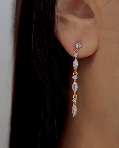 zir line pierce & earring