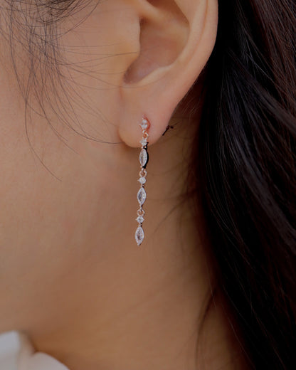zir line pierce & earring