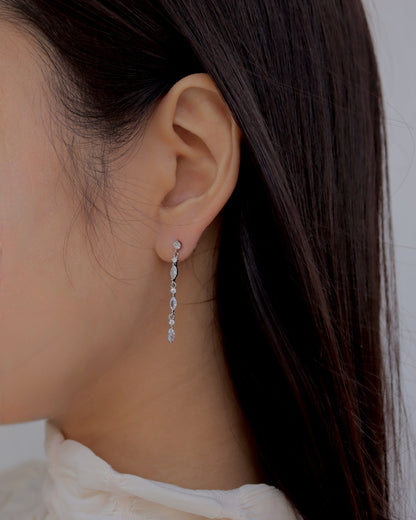 zir line pierce & earring