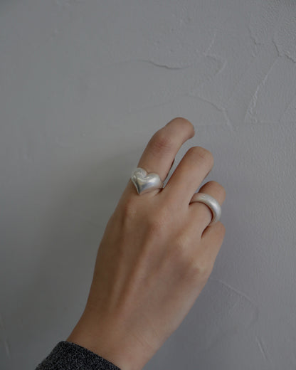 vintage heart ring