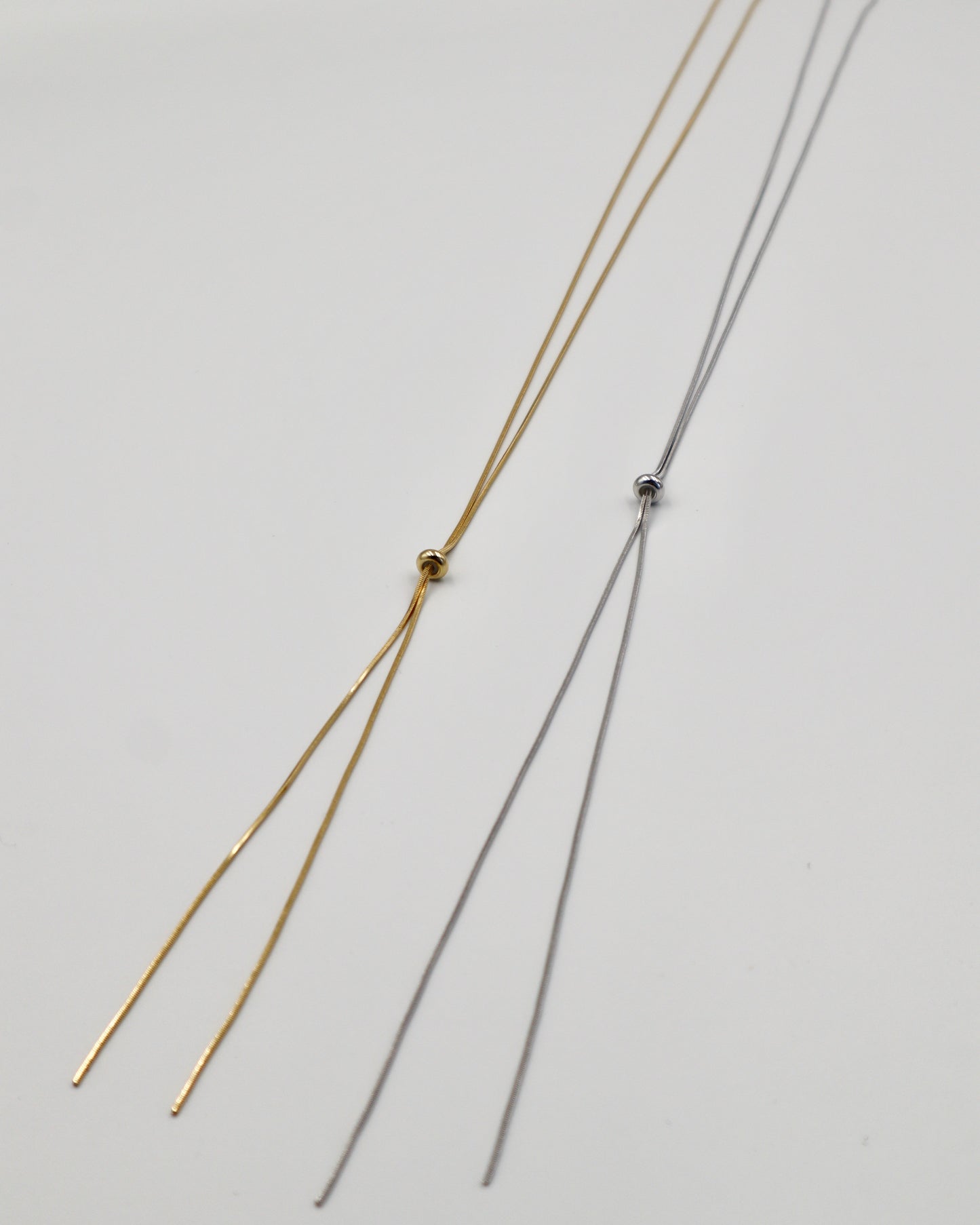 loop tie necklace