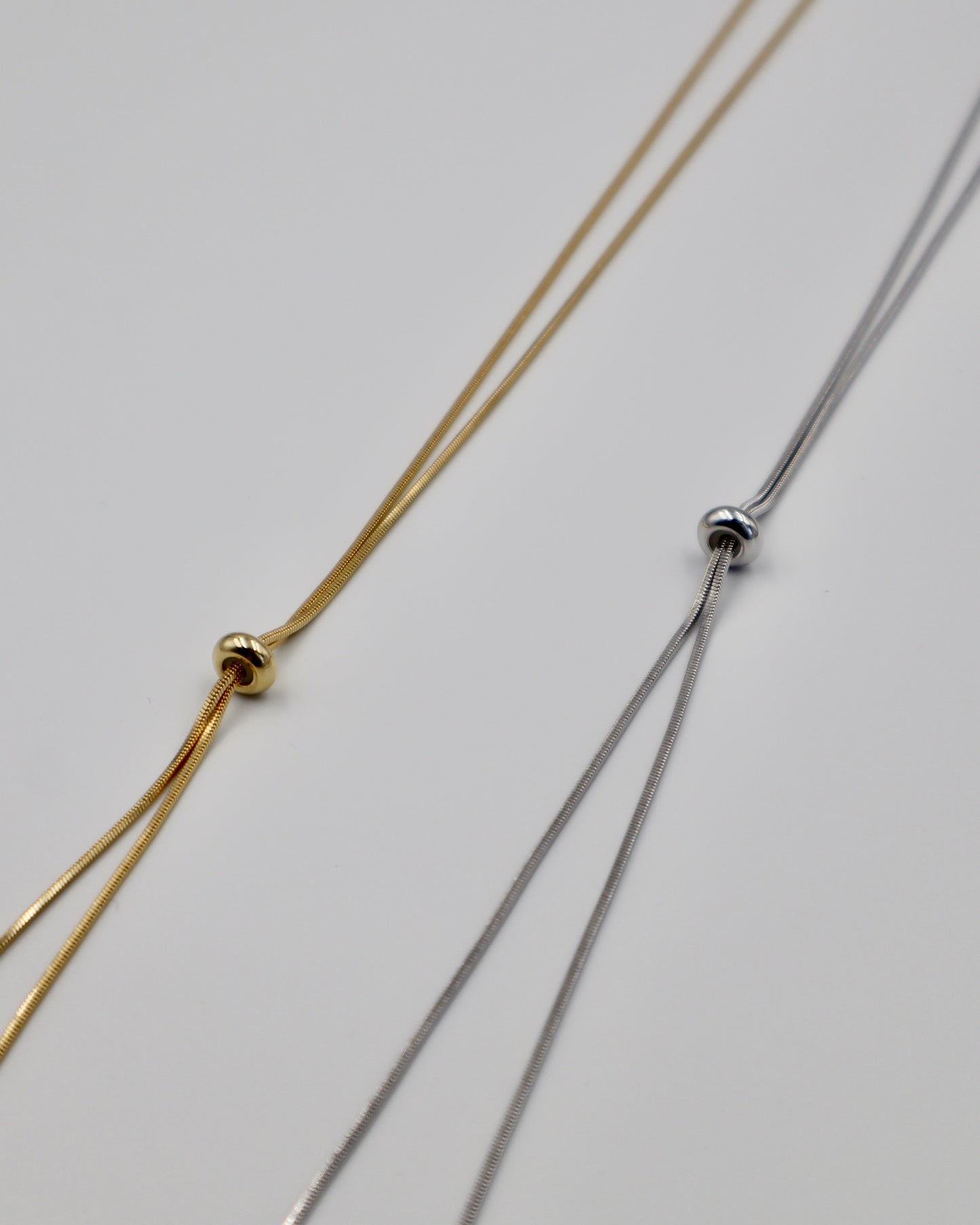 loop tie necklace