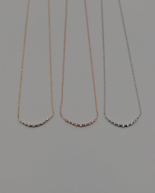 zir long arch necklace