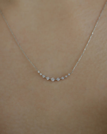 zir long arch necklace