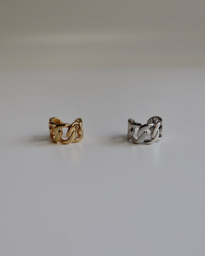 cross rope ear cuff