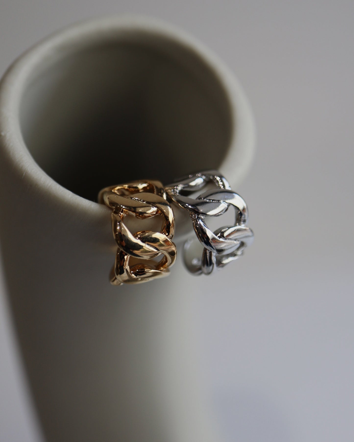 cross rope ear cuff