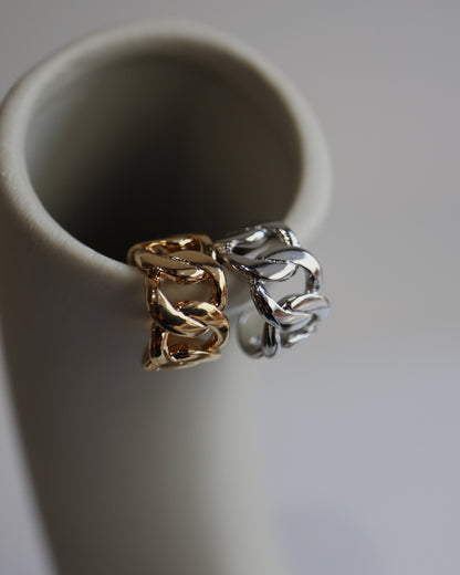 cross rope ear cuff