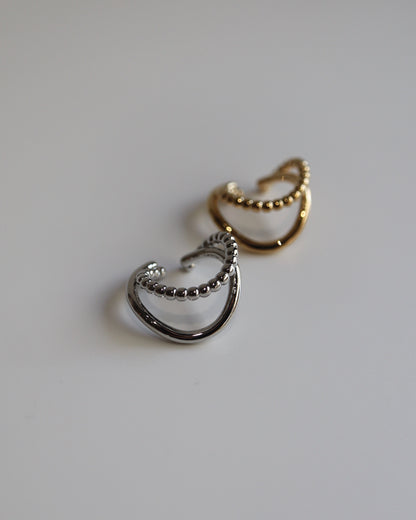 nuance two line ear cuff