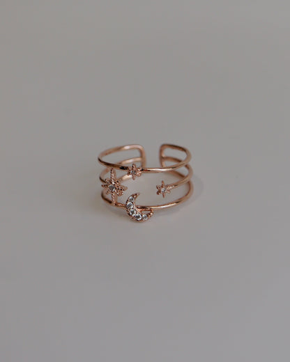 starry sky ring