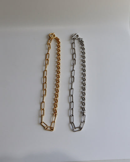 double chain necklace