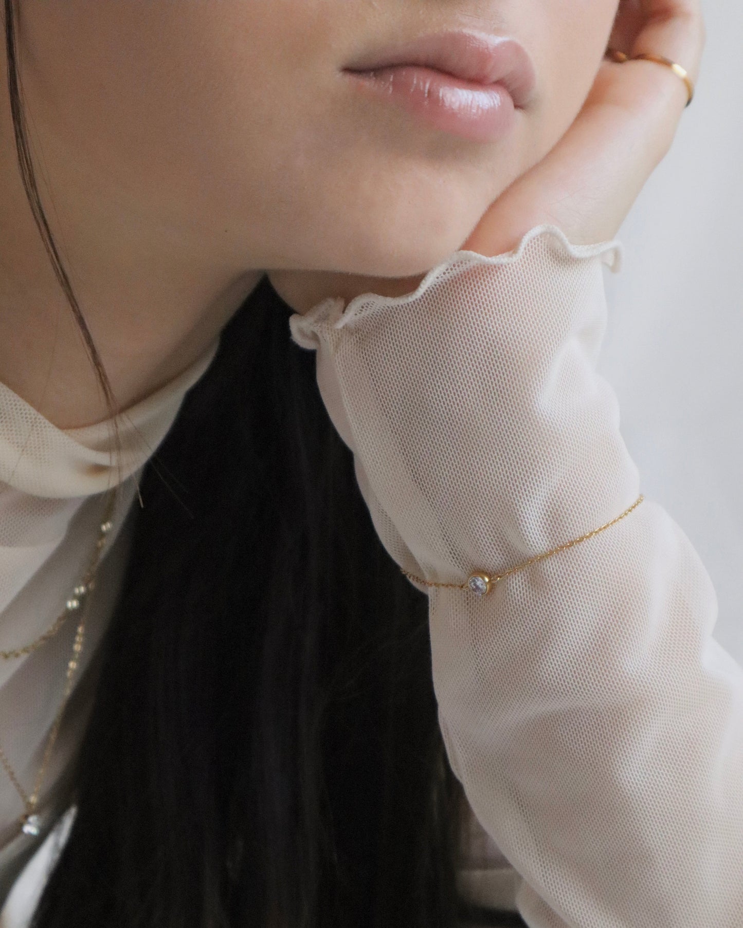 pure jewel stainless bracelet
