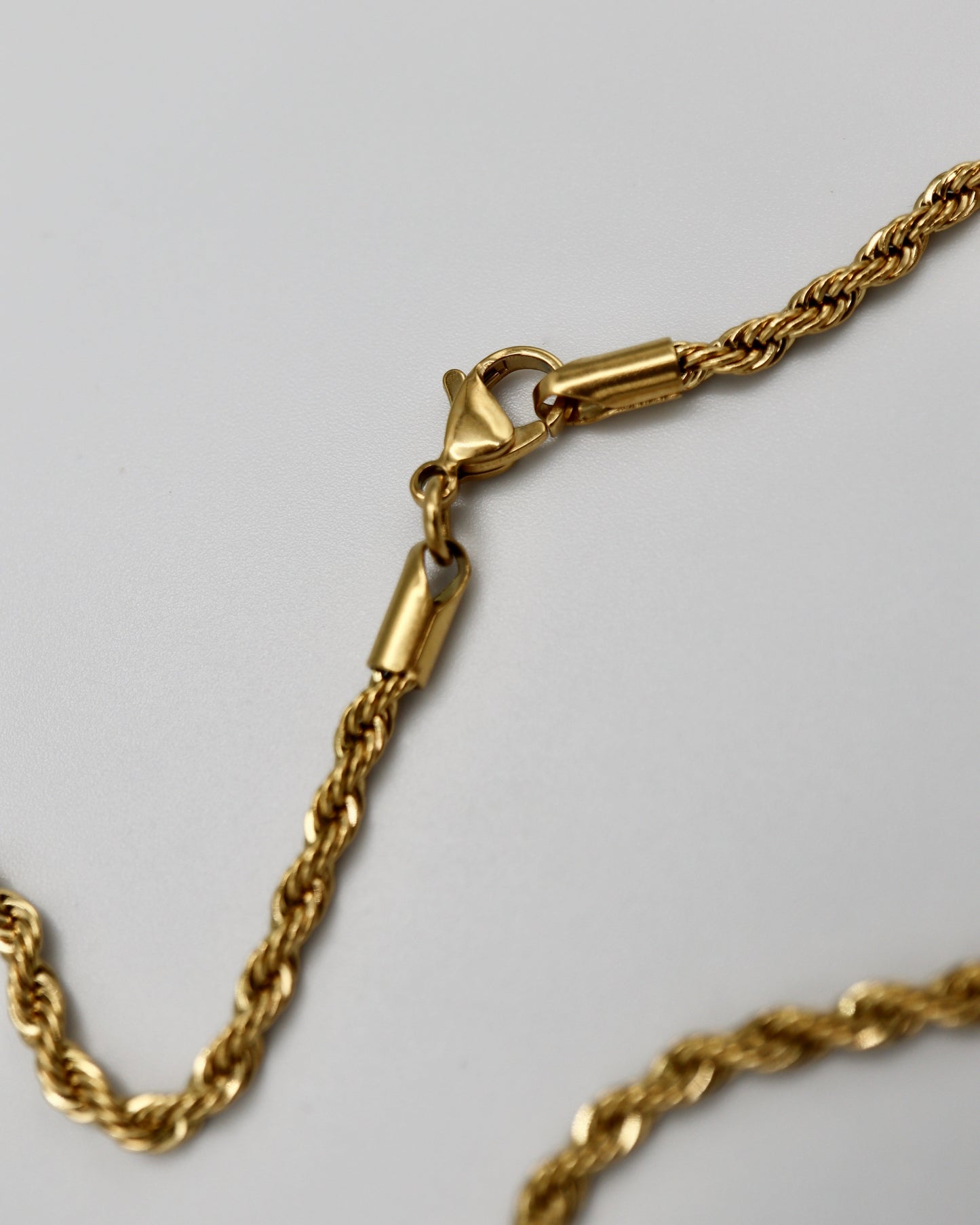 twisted rope stainless bracelet (stainless steel)