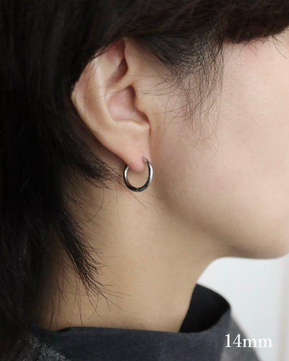 simple hoop stainless pierce