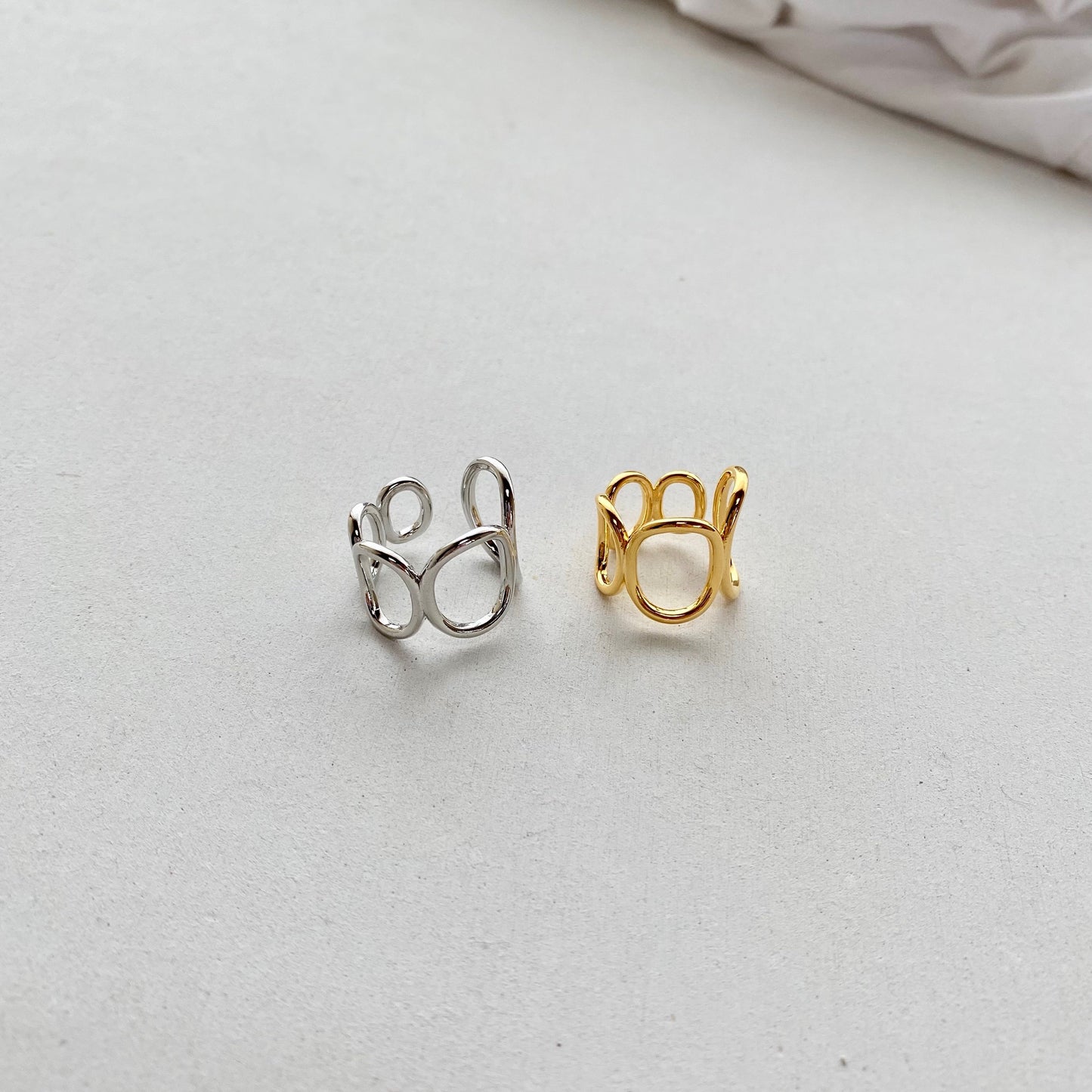 gradation circle ring