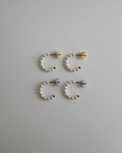 pearl curl pierce