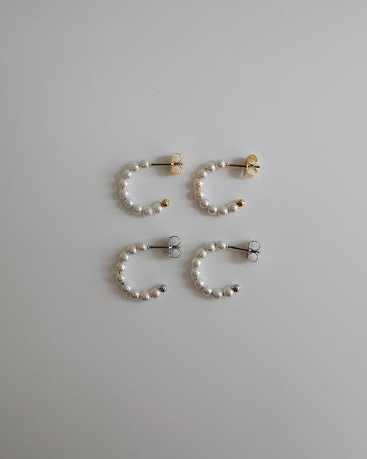 pearl curl pierce