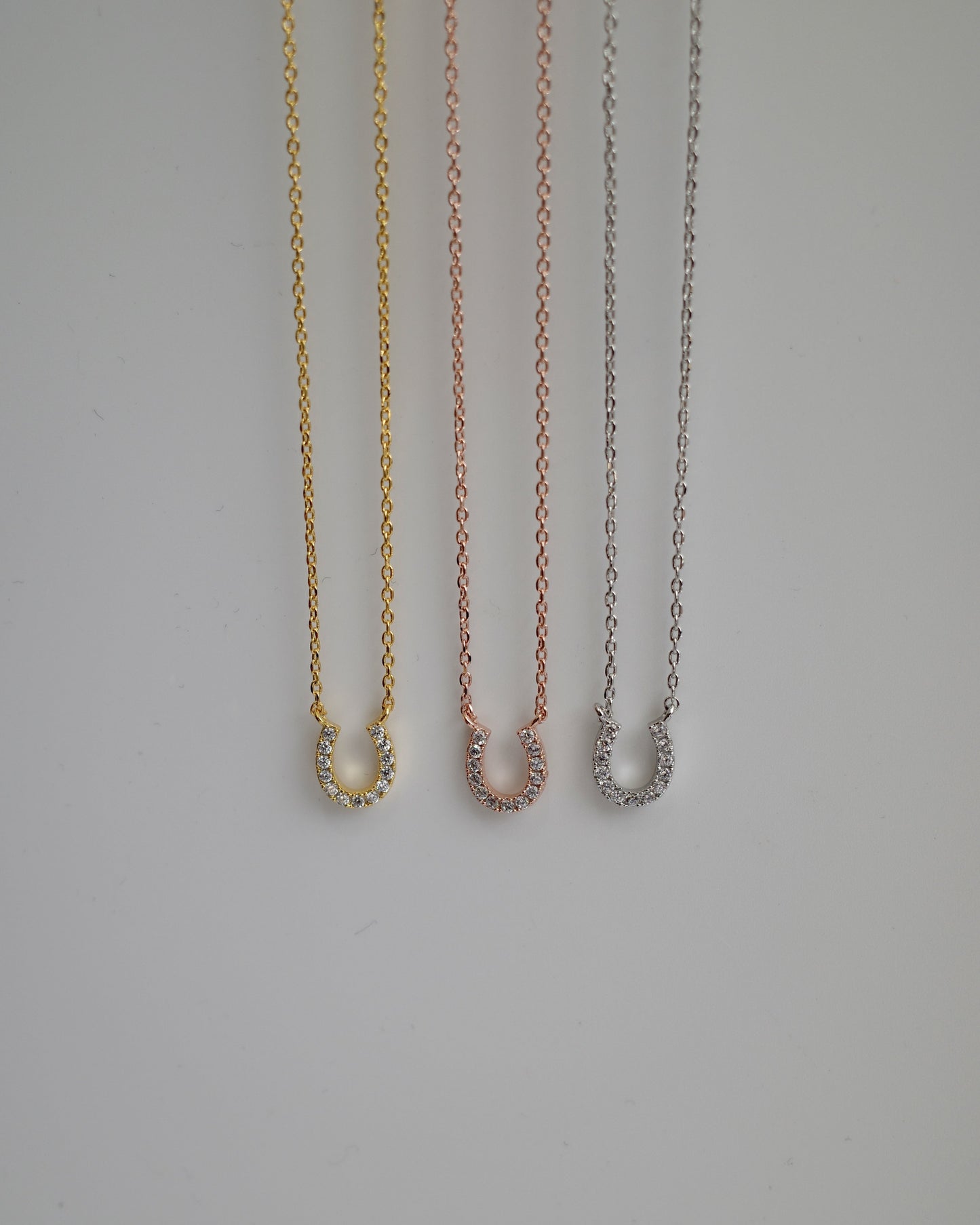 horse shoe necklace