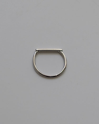 thin straight ring