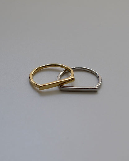 thin straight ring