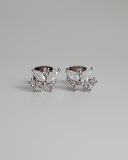zir butterfly pierce & earring
