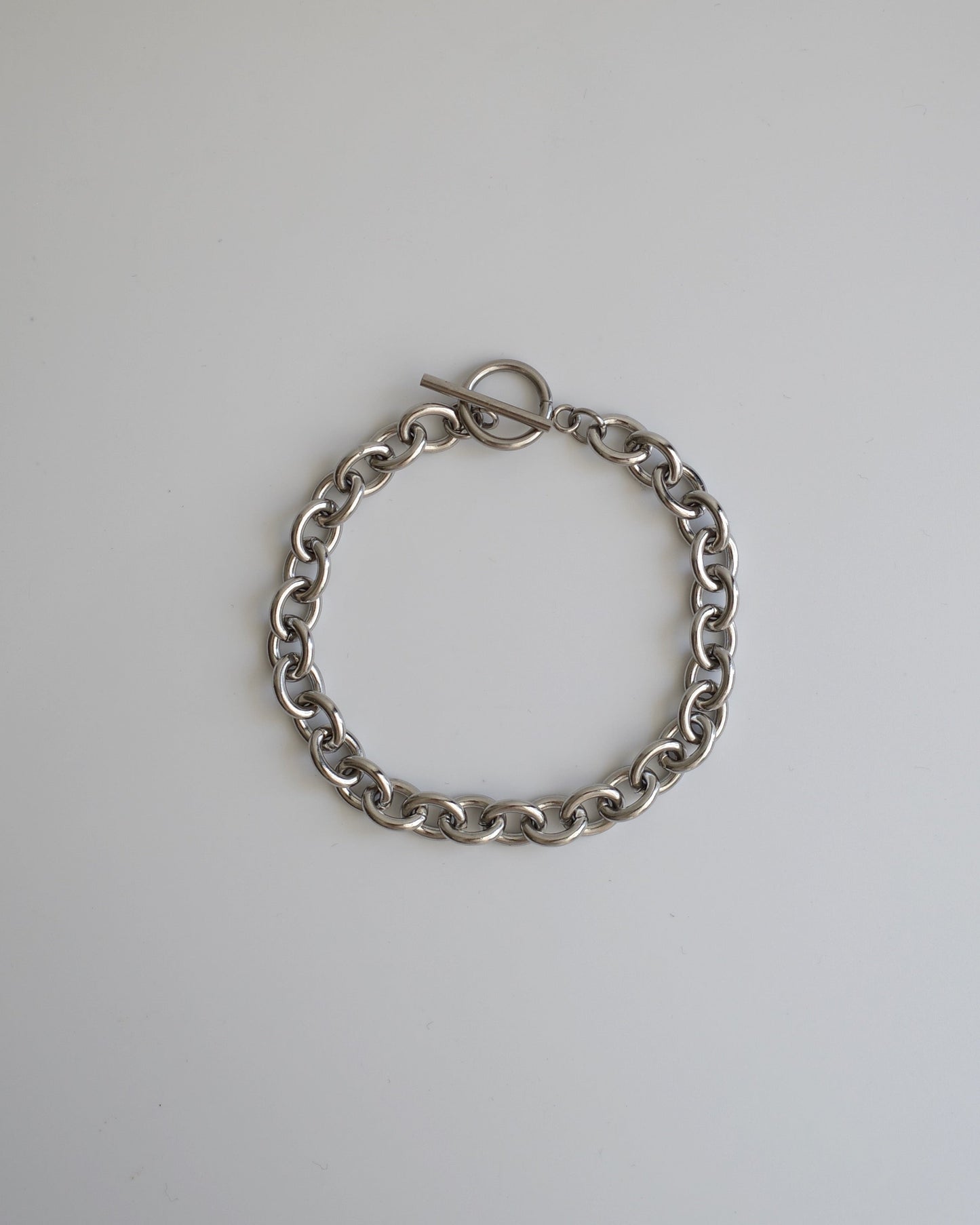 steel ring stainless bracelet (stainless steel)