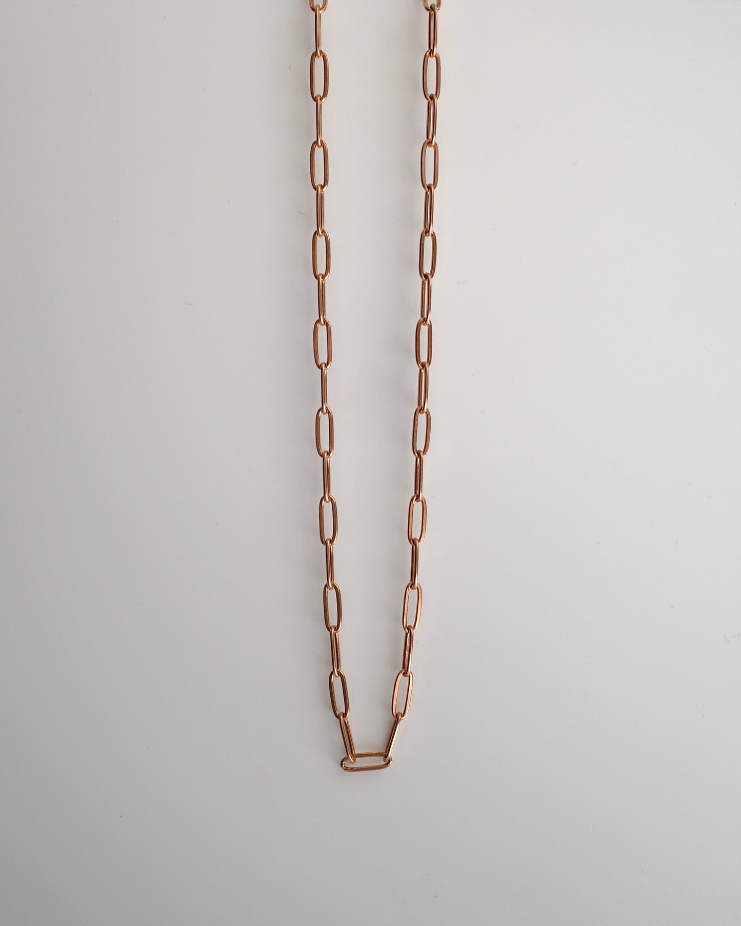 simple chain stainless necklace（stainless steel）