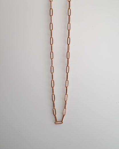 simple chain stainless necklace（stainless steel）
