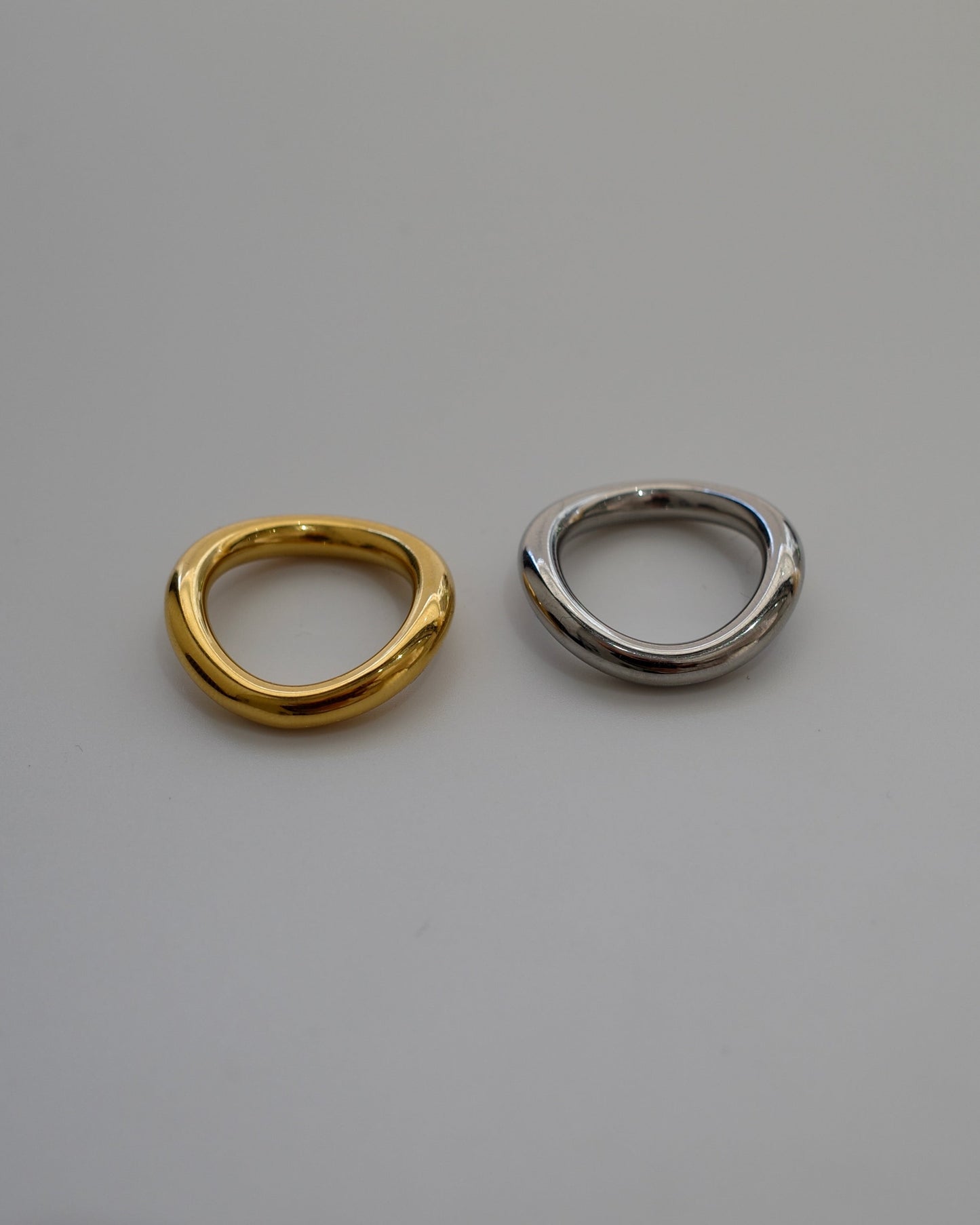 loose curved stainless ring（stainless steel）