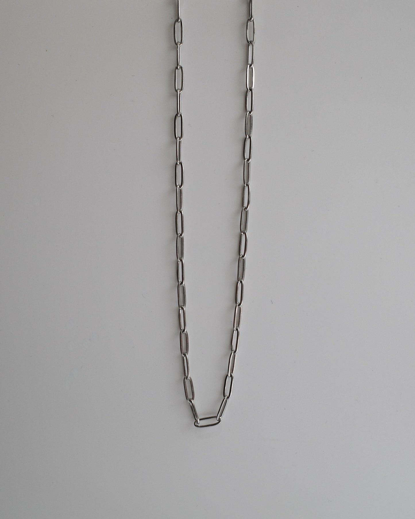 simple chain stainless necklace（stainless steel）