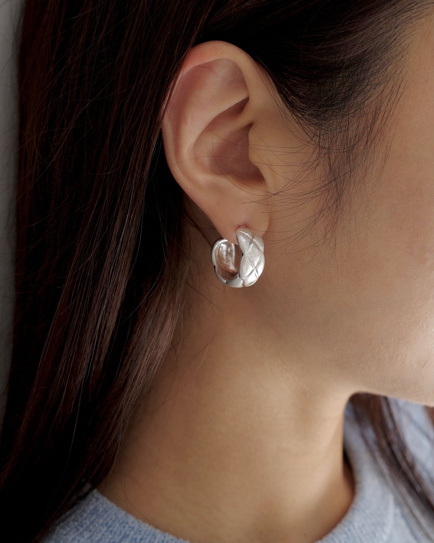 cross mate hoop  pierce