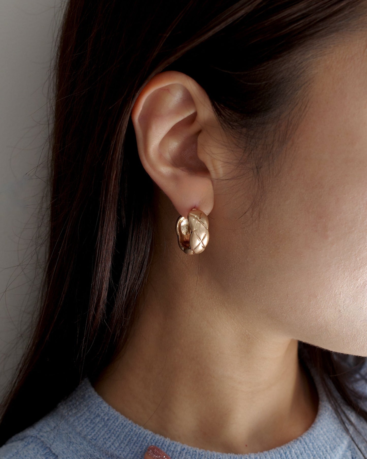 cross mate hoop  pierce