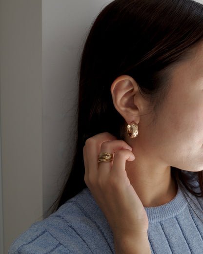cross mate hoop  pierce