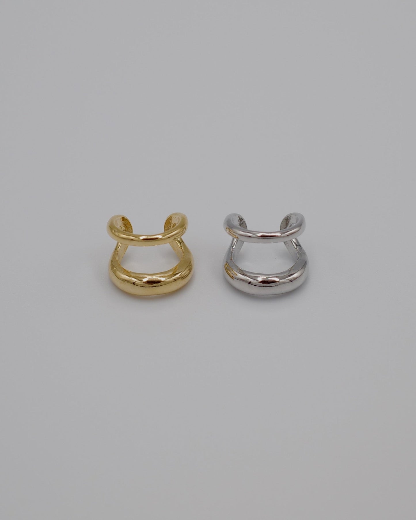 simple double line ear cuff