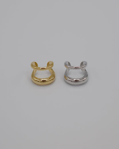simple double line ear cuff