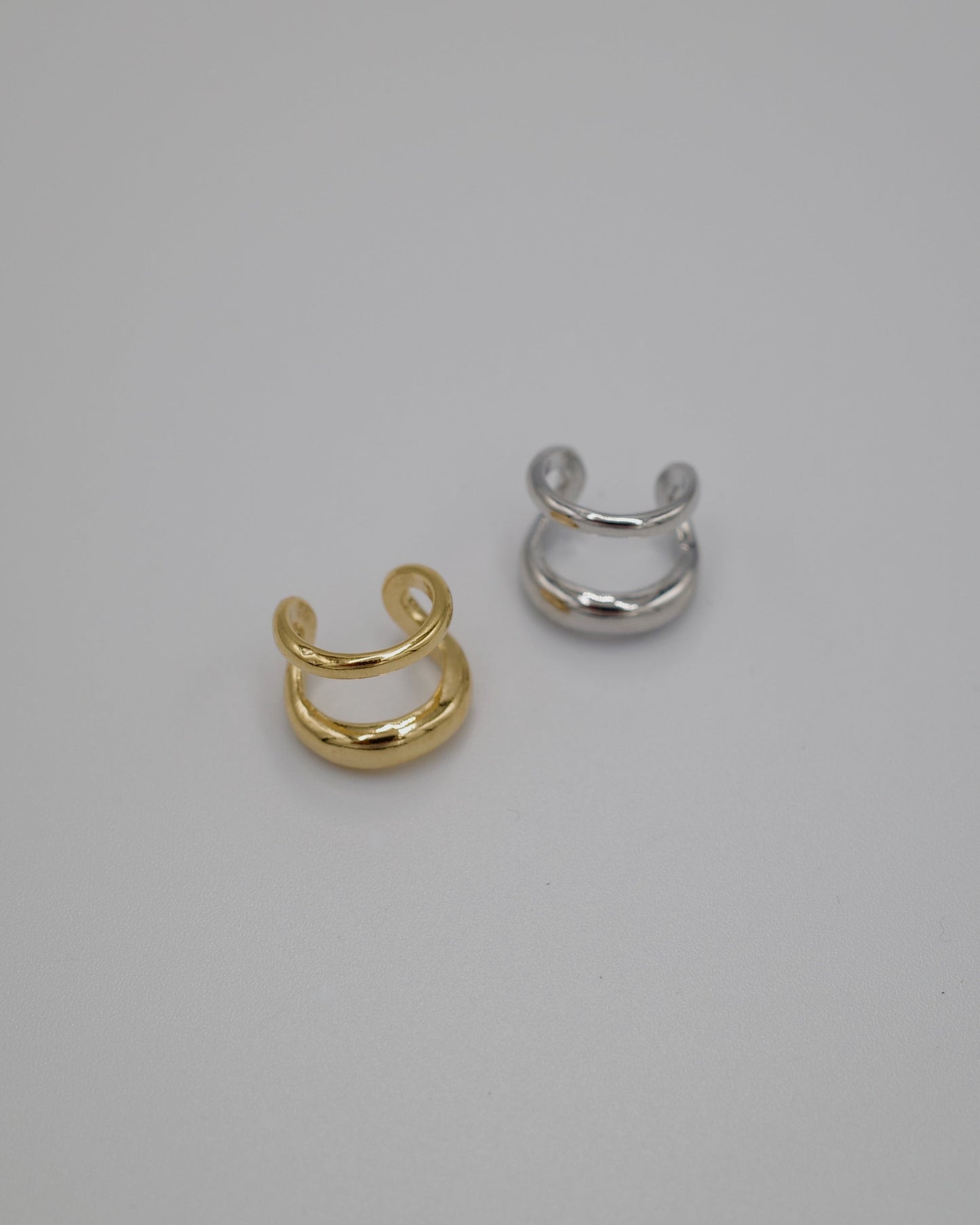 simple double line ear cuff
