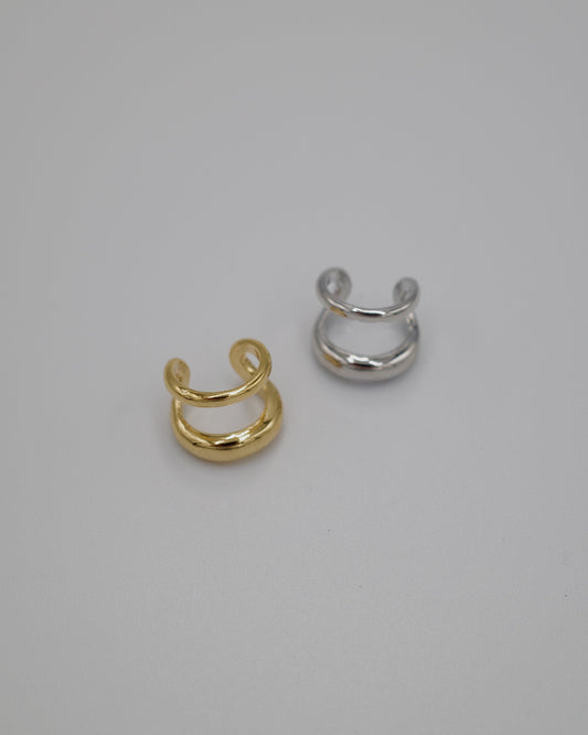 simple double line ear cuff