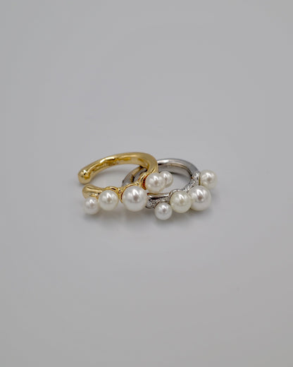 portion pearl ear cuff
