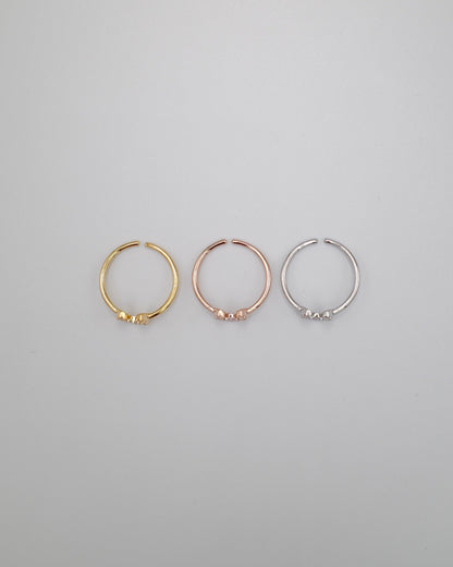 zir horse shoe ring