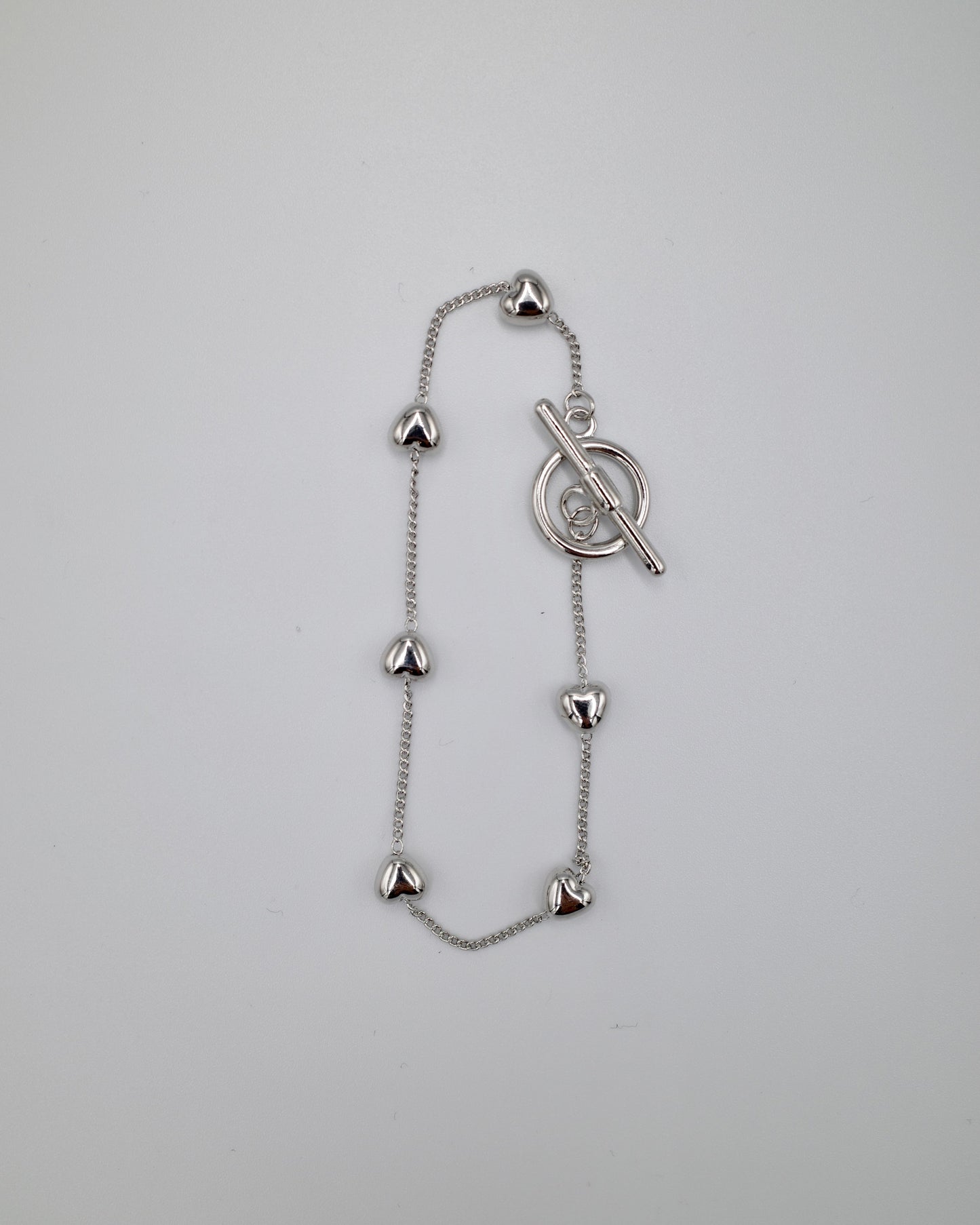 heart chain bracelet