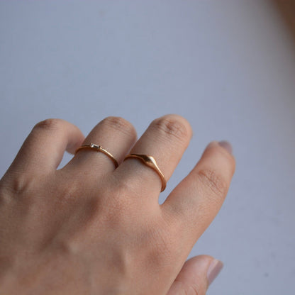 mate puffy thin ring